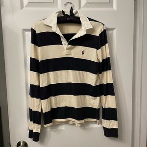 Vintage Ralph Lauren Women’s rugby shirt